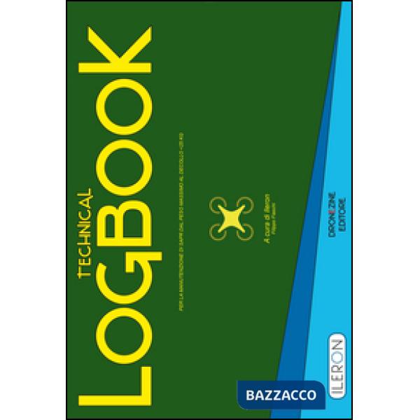 Technical Logbook. Per la manutenzione di SAPR dal peso massimo al decollo a 25 