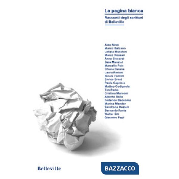 Pagina bianca. Racconti degli scrittori di Belleville (La)