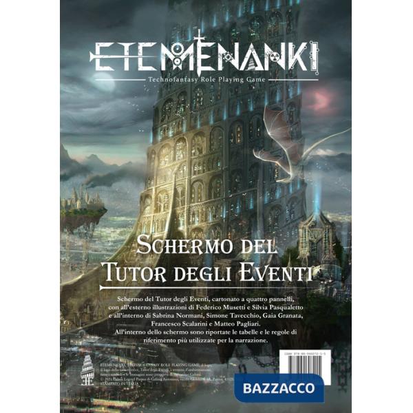 Etemenanki RPG. Schermo del tutore degli eventi
