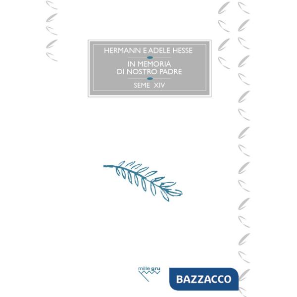 In memoria di nostro padre