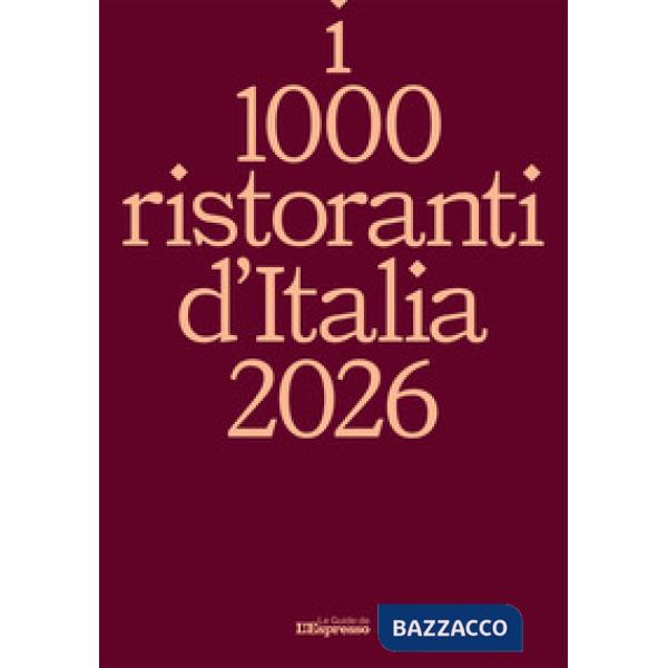1000 ristoranti d'Italia 2026 (I)