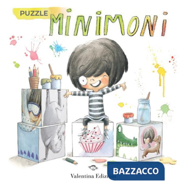 Puzzle Minimoni. Con Libro