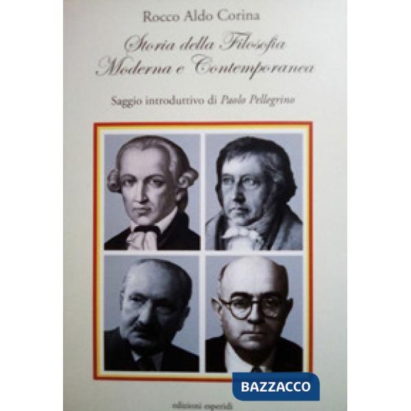 Storia della filosofia moderna e contemporanea