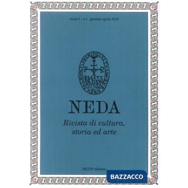Neda. Rivista di cultura (2019). Vol. 1: Gennaio-aprile