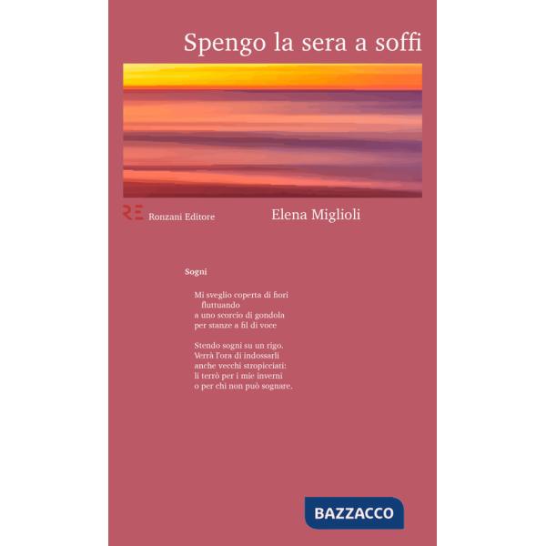 Spengo la sera a soffi