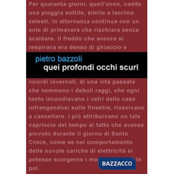 Quei profondi occhi scuri