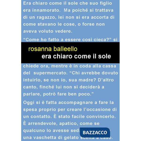 Era chiaro come il sole