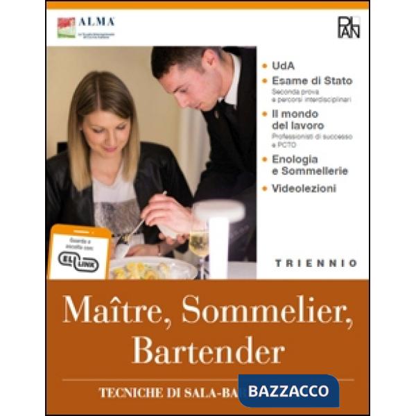 MAITRE, SOMMELIER, BARTENDER TRIENNIO