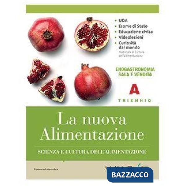 LA NUOVA ALIMENTAZIONE ENOGASTRONOMIA SALA E VENDITA + TABELLE + E-BOO