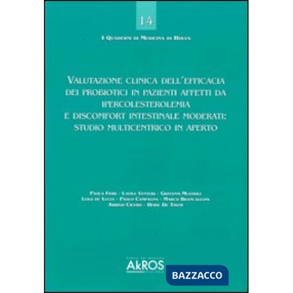 Valutazione clinica dell'efficacia dei probiotici in pazienti affetti da ipercol