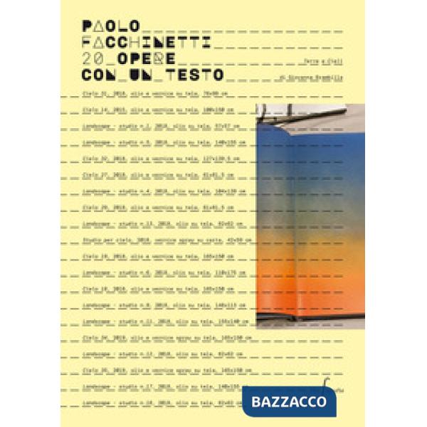 20 opere con un testo. Terre e cieli