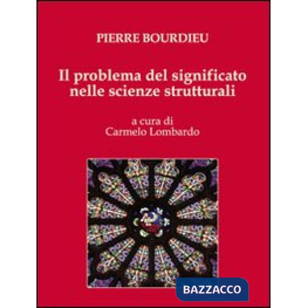 Problema del significato nelle scienze strutturali (Il)