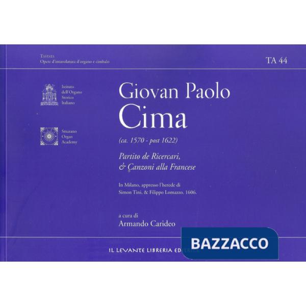 Partito de Ricercari e Canzoni alla Francese. Ediz. italiana e inglese