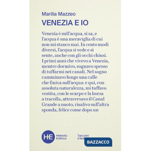 Venezia e io
