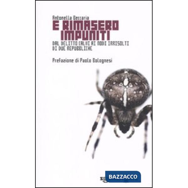 E rimasero impuniti. Dal delitto Calvi ai nodi irrisolti di due repubbliche