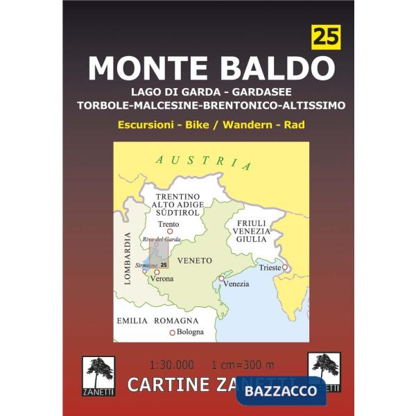 MONTE BALDO CARTINA