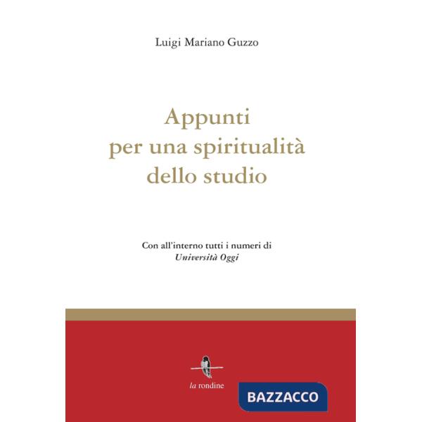 Appunti per una spiritualità dello studio