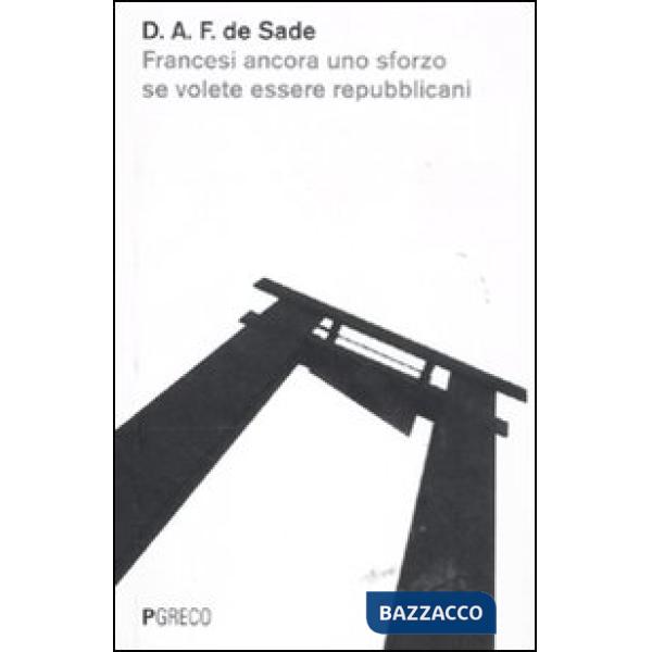 Francesi ancora uno sforzo se volete essere repubblicani