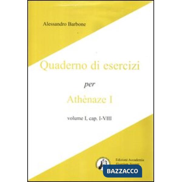 QUAD. ES. PER ATHENAZE I VOL. I