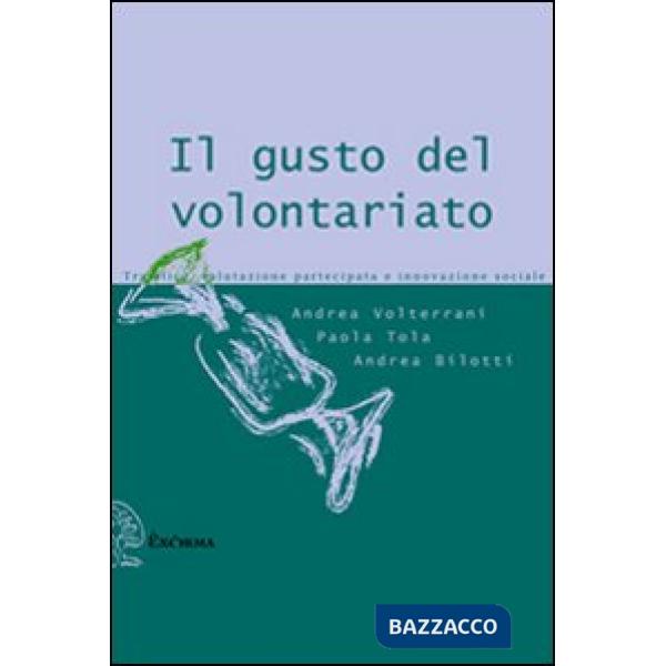 Gusto del volontariato. Tra etica, valutazione partecipata e innovazione sociale (Il)