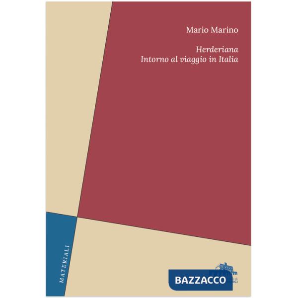 Herderiana. Intorno al viaggio in Italia