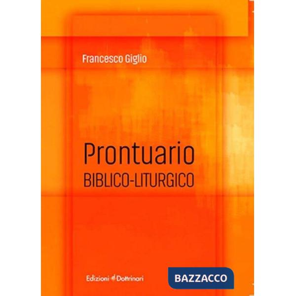 Prontuario biblico-liturgico