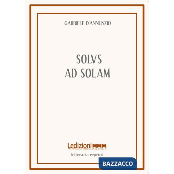 Solus ad solam