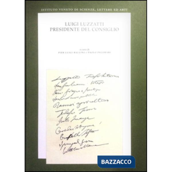 Luigi Luzzatti, Presidente del Consiglio