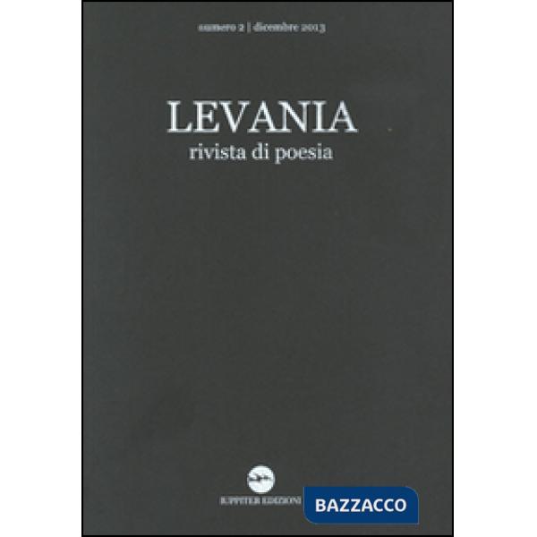 Levania. Rivista di poesia (2013). Vol. 2