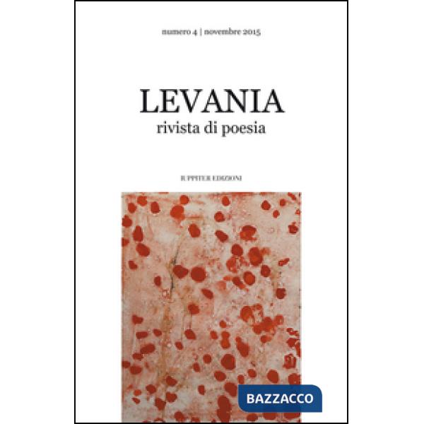 Levania. Rivista di poesia. Vol. 4
