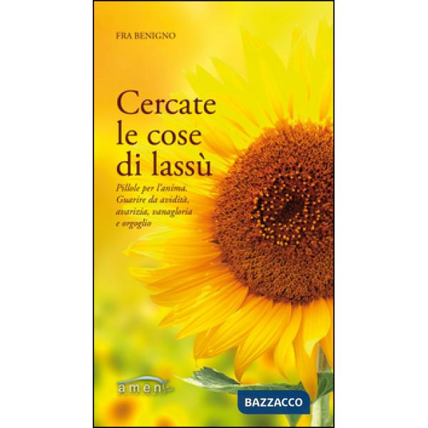 Cercate le cose di lassù. Pillole per l'anima. Guarire da avidità, avarizia, van