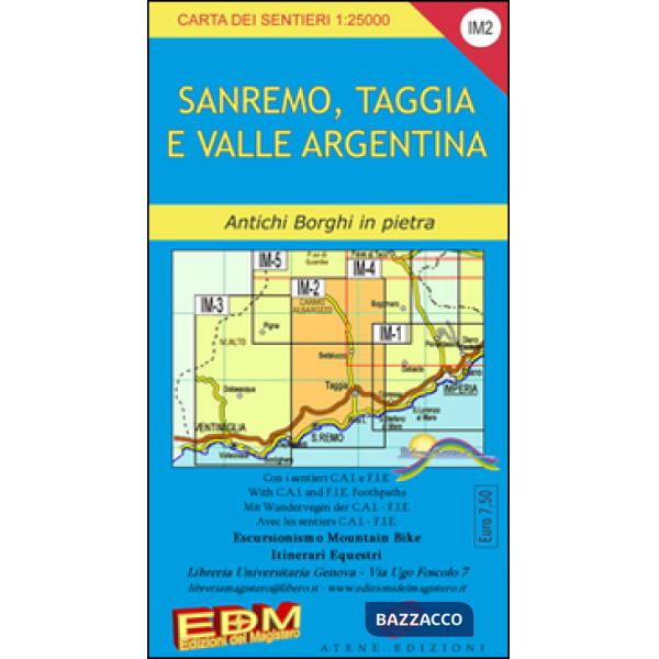 IM 2 Imperia, Sanremo, Taggia 1:25.000