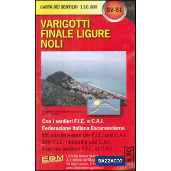 SV 51 Borgio Verezzi, Finale, Varigotti, Noli 1:10.000