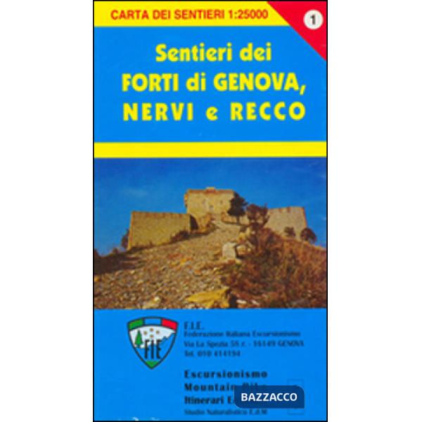 GE 1 Forti di Genova e sentieri tra Nervi e Recco alta via dei monti liguri