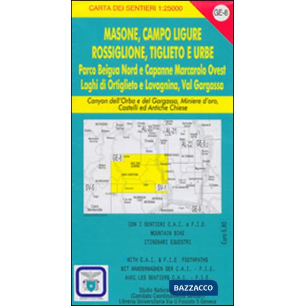 GE 8 Masone, Campo Ligure, Rossiglione. Alta via dei monti liguri