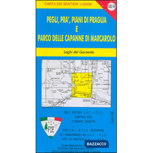 GE 9 Pegli, Prà, Piani di Praglia, laghi del Gorzente. Alta via dei monti liguri