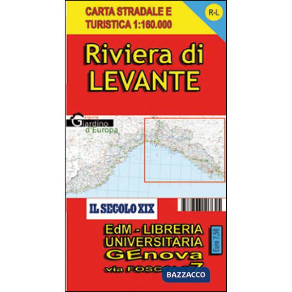 RL Riviera di Levante. Carte stradale della Riviera ligure di Levante
