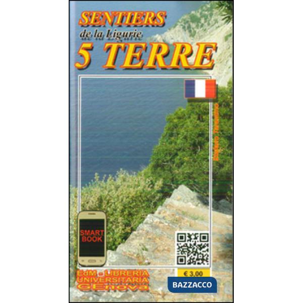 Libro sentieri di Liguria 5 Terre. Ediz. francese
