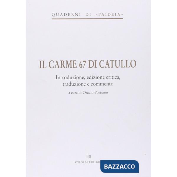 Carme 67 di Catullo (Il)