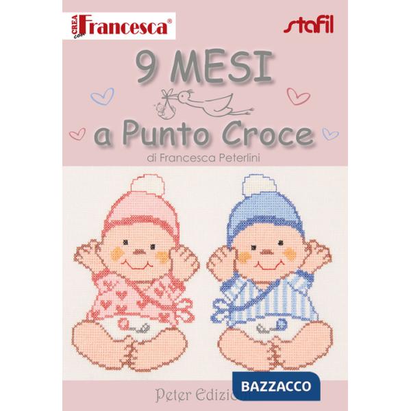 9 mesi a punto croce