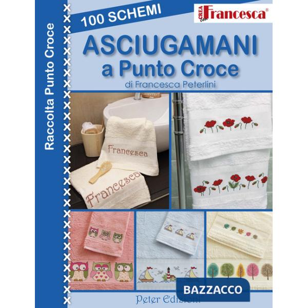 100 schemi asciugamani a punto croce