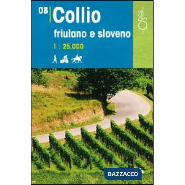 Collio friulano e sloveno 1:25.000
