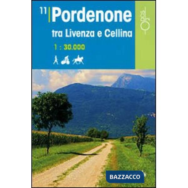 Pordenone tra Livenza e Cellina 1:30.000