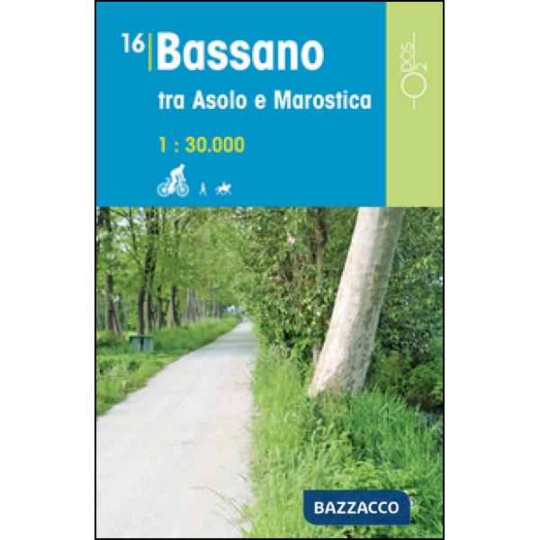 Bassano tra Asolo e Marostica 1:30.000