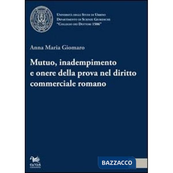 Mutuo, inadempimento e onere della prova nel diritto commerciale romano