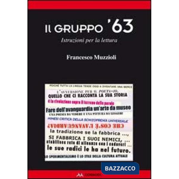 Gruppo '63. Istruzioni per la lettura (Il)