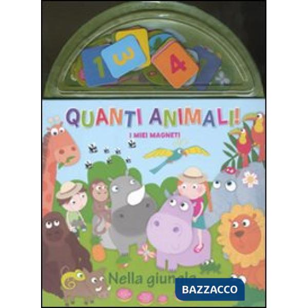 Quanti animali! Nella giungla. I miei magneti