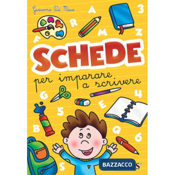 Schede per imparare a scrivere. Per la Scuola materna