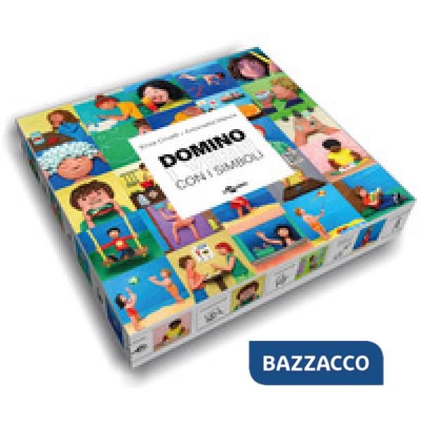 Domino i verbi con i simboli. Con 28 tessere