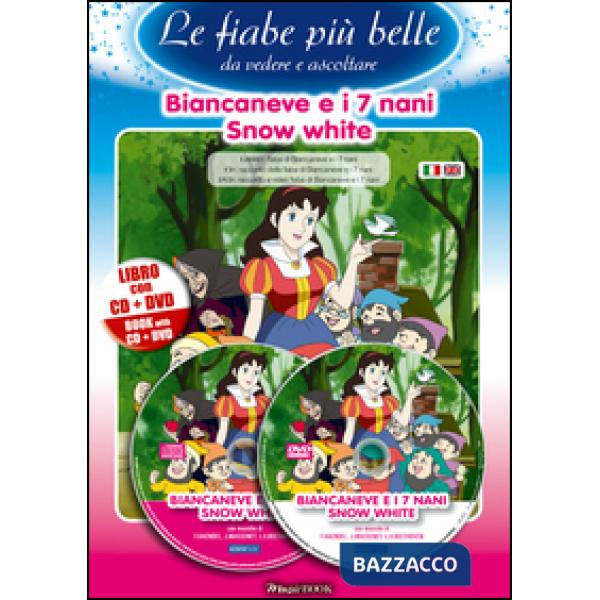 Biancaneve e i 7 nani. Ediz. italiana e inglese. Con CD Audio. Con DVD